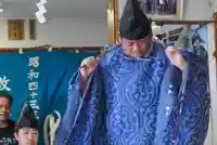 尻岸内八幡神社のお祭り