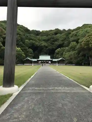 靜岡縣護國神社の本殿・本堂
