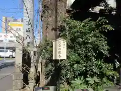 波除神社（波除稲荷神社）の自然