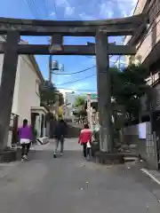 白山神社の鳥居