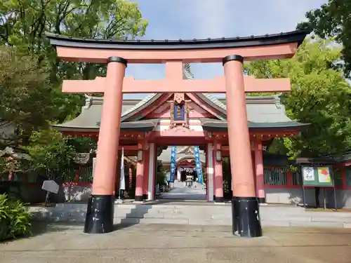 宮崎八幡宮の鳥居