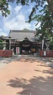 手筒花火発祥の地 吉田神社の本殿・本堂