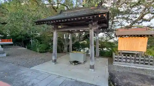 古谷館八幡神社の手水舎