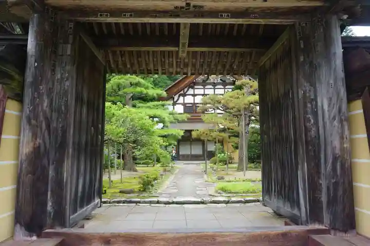 禅昌寺の山門・神門