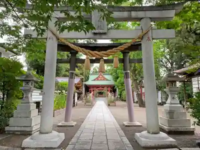 前川神社の鳥居