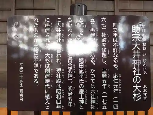 大井神社の歴史