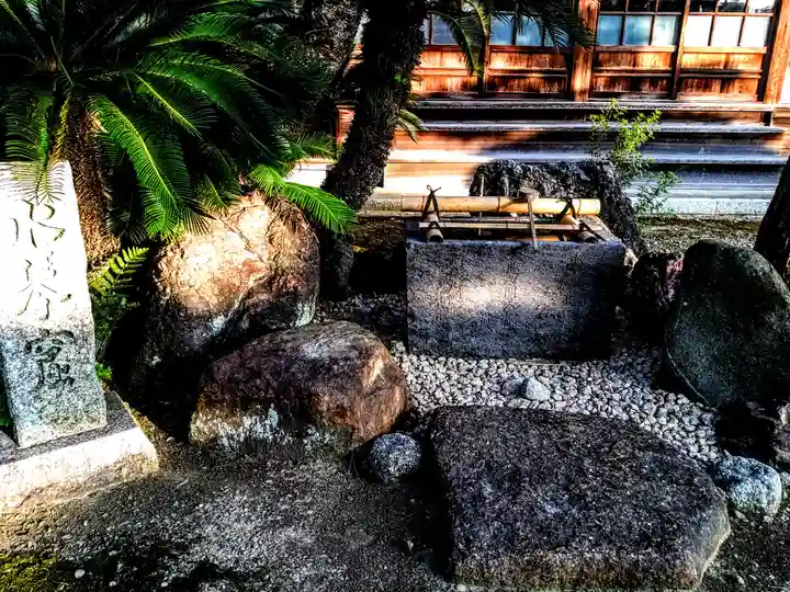 常楽寺の手水舎