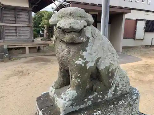 熊野神社の狛犬