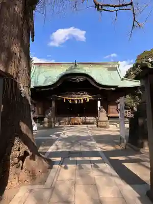 下総国三山　二宮神社の本殿・本堂