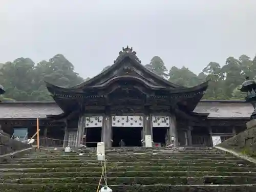 大神山神社奥宮の本殿