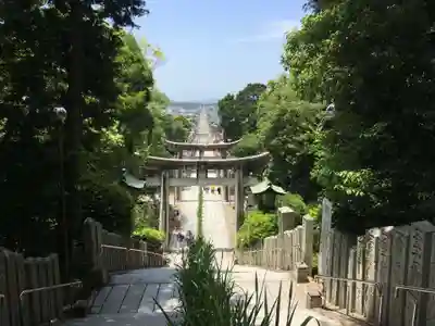 宮地嶽神社の鳥居