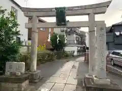 大森貴舩神社の鳥居