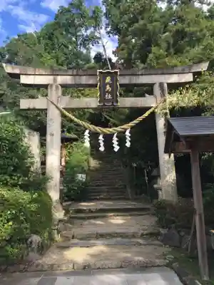 飛鳥坐神社の鳥居