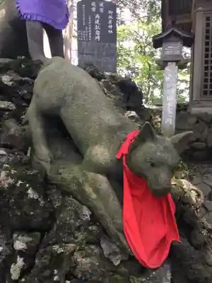 三峯神社の狛犬