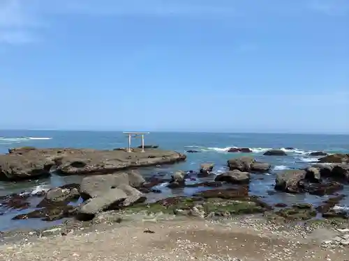 大洗磯前神社の周辺