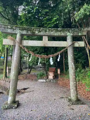 蜂前神社の鳥居