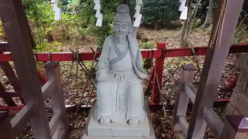 川越八幡宮の像