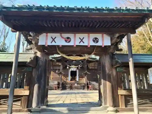 二本松神社の山門