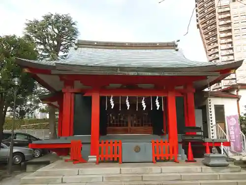麻布氷川神社の本殿・本堂