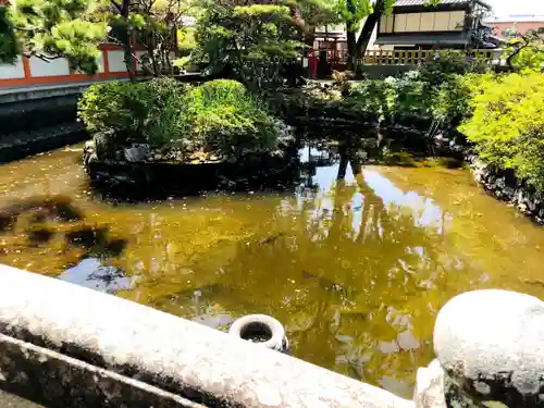 風浪宮の庭園