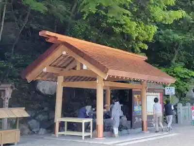 多度大社の手水舎