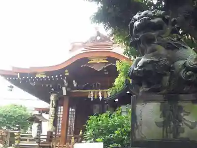 大鳥神社の狛犬