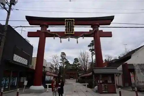 笠間稲荷神社の鳥居