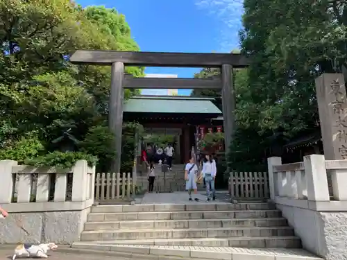 東京大神宮の鳥居