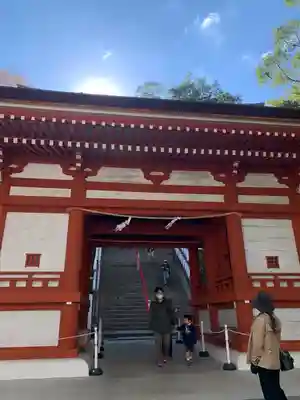 吉備津神社の山門・神門