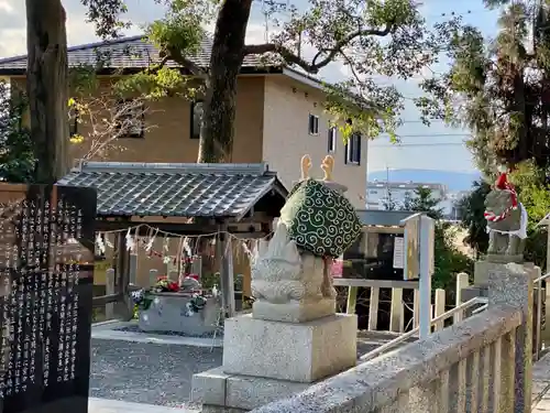 玉田神社の狛犬