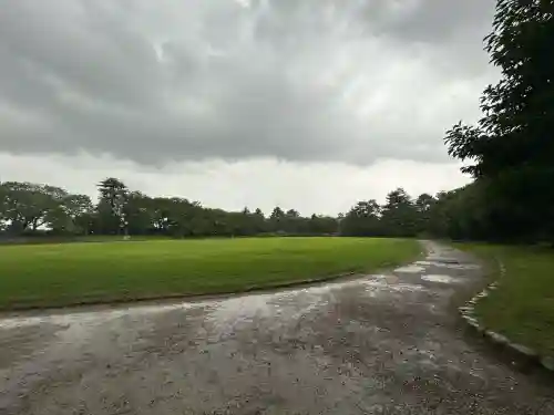 射水神社の庭園
