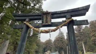 日光二荒山神社の鳥居