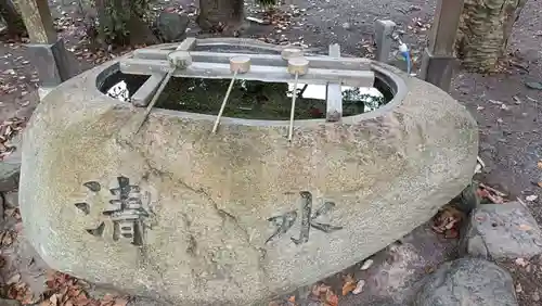 野志里神社の手水舎