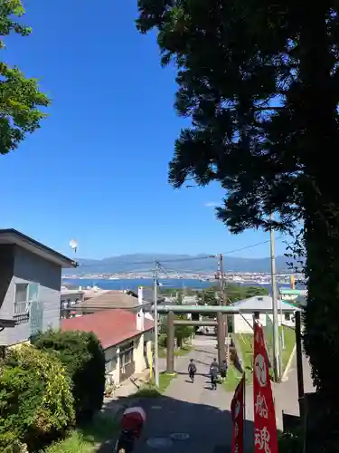 船魂神社の景色