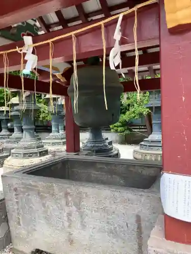 上野東照宮の手水舎