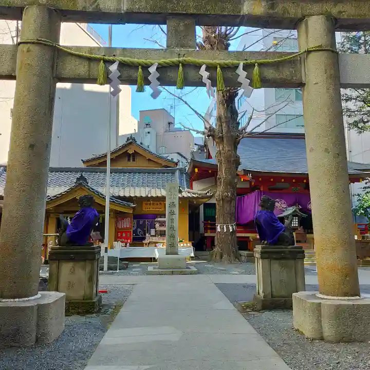 日本橋日枝神社の鳥居