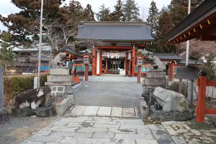 大鏑矢神社の山門・神門