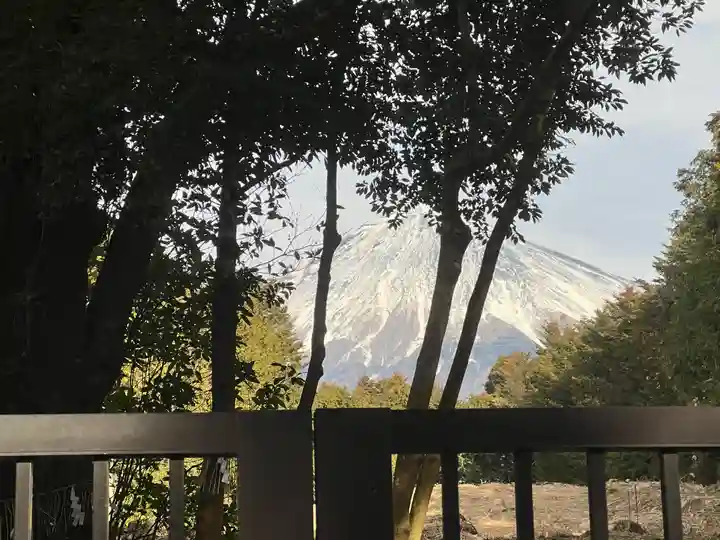 山宮浅間神社の景色