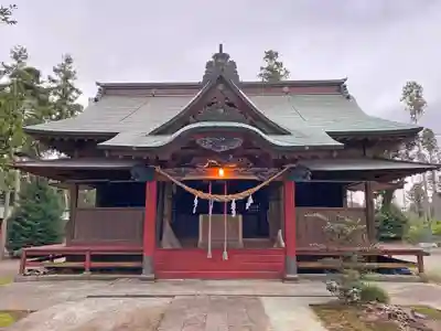 飽富神社の本殿・本堂
