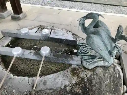 白鷺神社の手水舎