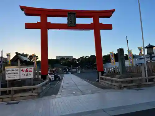 和田神社の鳥居