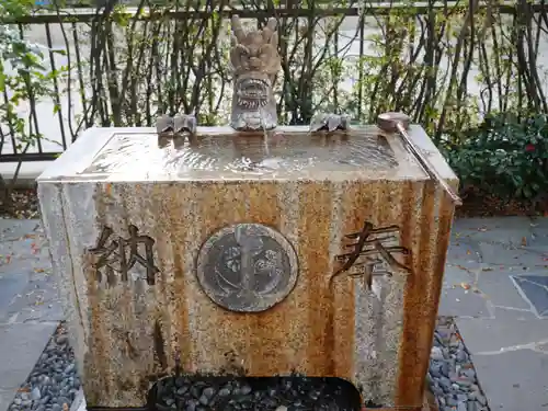 水天宮平沼神社の手水舎