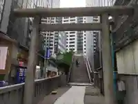 宮益御嶽神社の鳥居