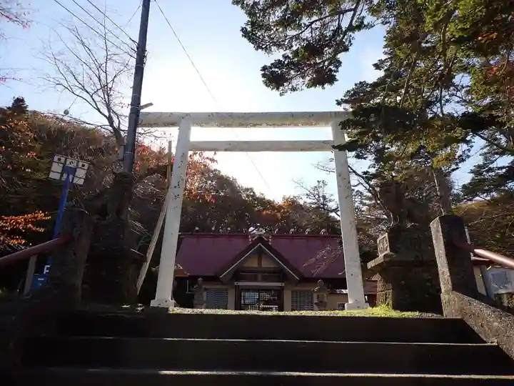 厚岸神社の鳥居