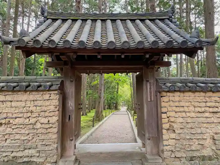 唐招提寺の山門・神門