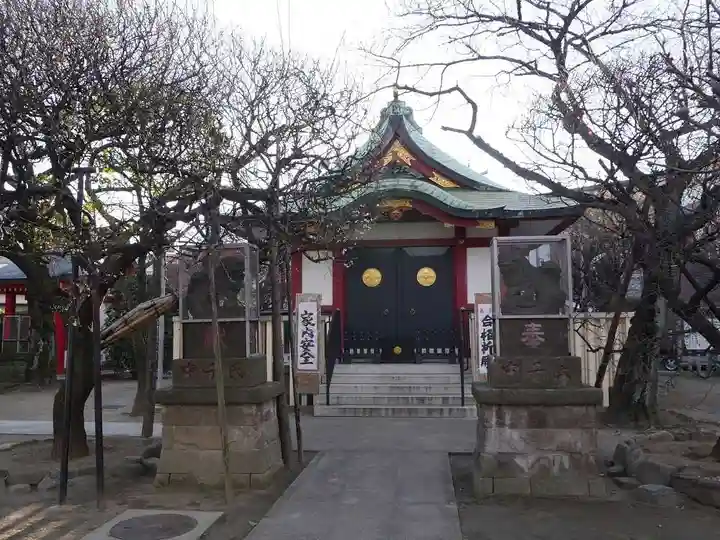 蒲田八幡神社の周辺