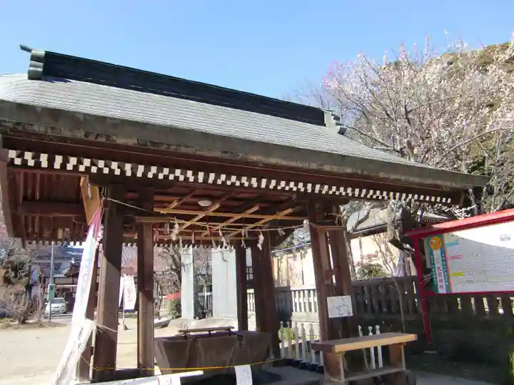大前神社の手水舎