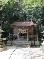 赤猪岩神社の本殿