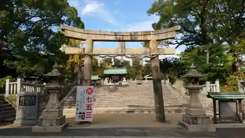 忌宮神社の鳥居