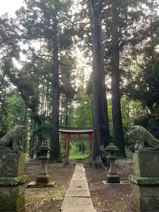 八幡神社の鳥居